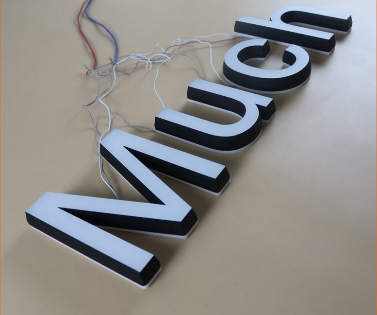 facelit backlit letters vzom